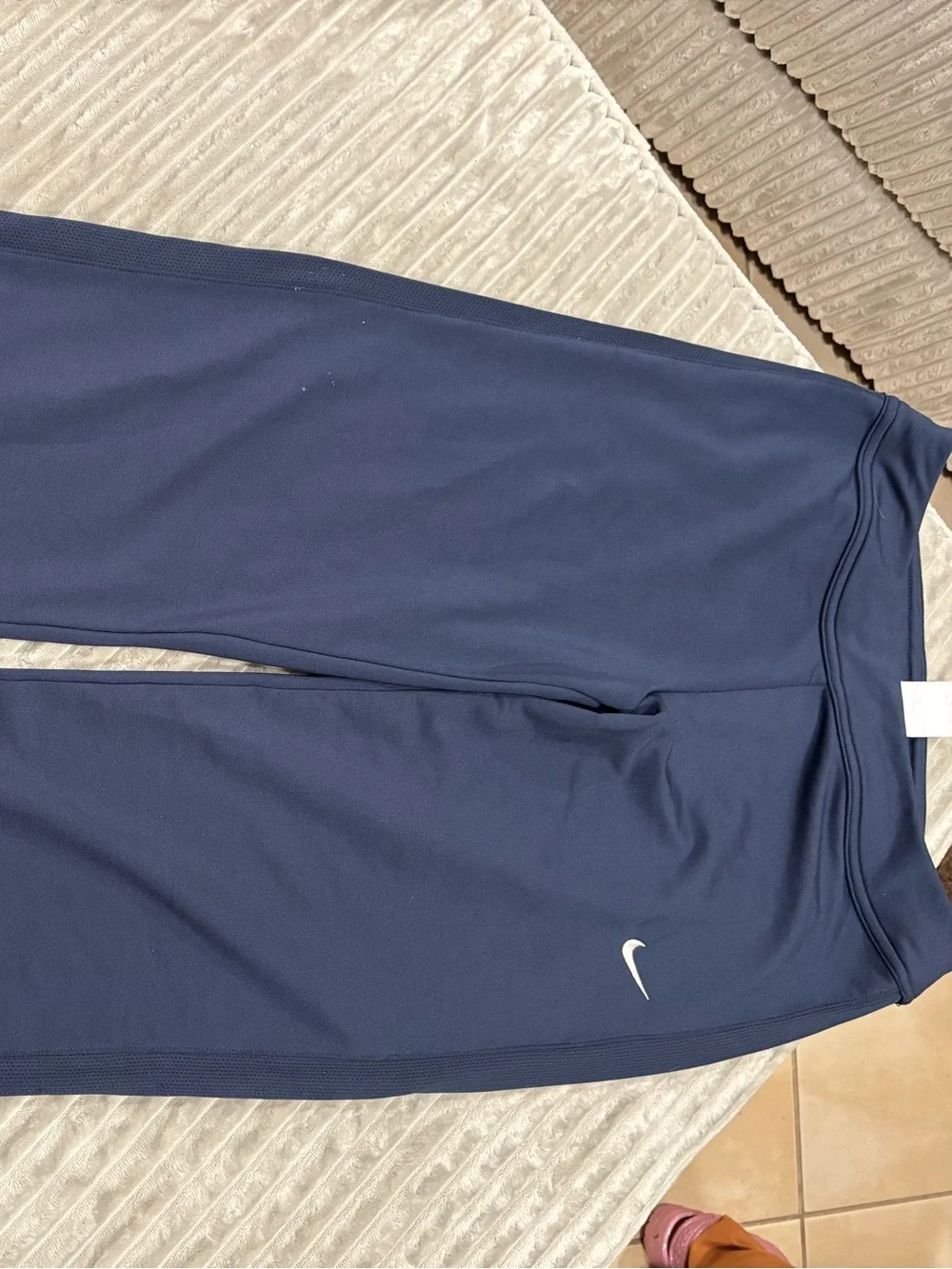 Nike Men's Dark Blue Athletic Joggers